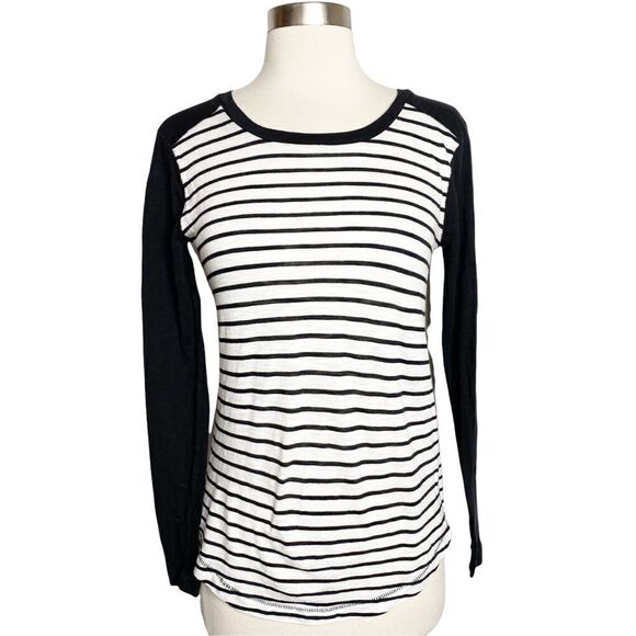 Madewell Striped Long Sleeve Top - XXS - Picture 1 of 7
